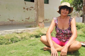 Solange Santos, 46 anos, moradora do povoado de Barreiro Comprido, em Itabi (SE). Foto: Camila Gabrielle