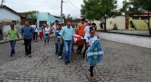 Cortejo fúnebre em Ichu (BA)