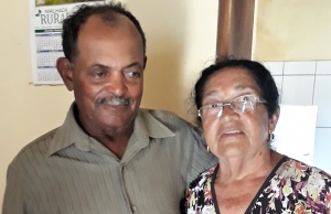 Getúlio "Tucho" e Joana, companheira de vida. Foto: Paulo Oliveira