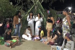 Menino Jesus na tribo. Foto: Divulgação