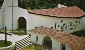 Vista da igreja Nossa Senhora Divina Pastora. Divulgação