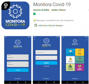 Aplicativo Monitora Covid-19