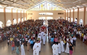Santuário da Santa Cruz é o maior templo do Piauí. Foto: Divulgação
