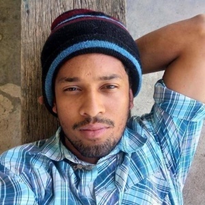 Caio, jovem sambador baiano, fascinado pelo estilo jacuipense de cantar. Reprodução do Facebook