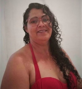 A cozinheira Selma Ribeiro criou o pastel gigante. Arquivo pessoal