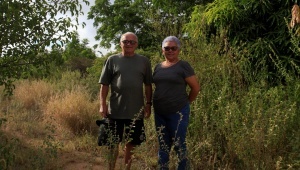 Padre Antonio e Ivone. Foto: Severino Silva