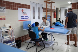 Ginásio de fisioterapia: Foto: Severino Silva
