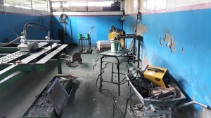 A oficina de soldas perdeu patrocínio e deixou de formar profissionais disputados pelo mercado. Foto: Paulo Oliveira