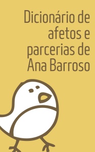 Capa do Dicionário de afetos e parcerias de Ana Barroso versão Bárbara